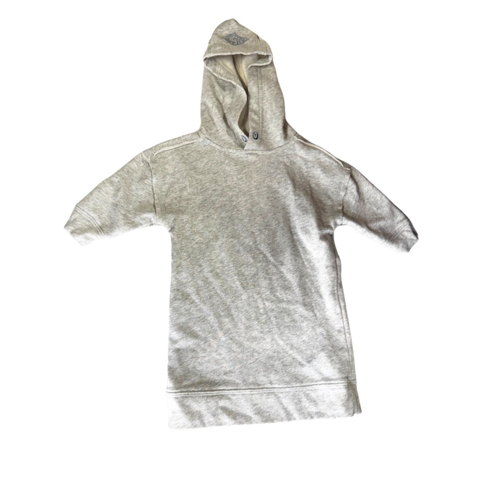 Fabletics Kids Casual Gray Hoodie Dress 2T long sleeve casual little girl